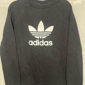 Womens longline Adidas crew